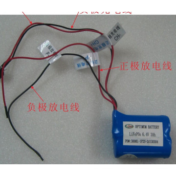 6.4V 3ah Lithium-Ion Battery for UPS